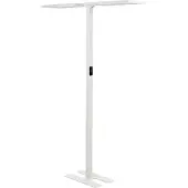 Beliani SCULPTOR - Staande lamp - Wit - Aluminium
