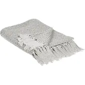 Beliani MITYAL - Plaid - Beige - 125 x 150 cm - Katoen