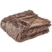 Shumee Plafond, Sprei bontlook bruin 200 x 220 cm DELICE (200 x 220 cm)