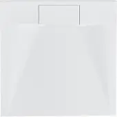 Beliani AZZURRO - Douchebak - Wit - 90 x 90 x 3 cm - SMC (kunststof)