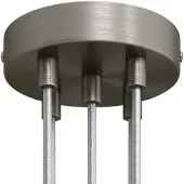 Creative Cables Krm575ftisterm Metalen Cilindrische Lamp Plafondrozet Kit