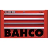 Bahco Opzetkast 'classic' C85 26" met 4 lades | rood | 419 mm x 501 mm x 677 mm - 1485K4RED