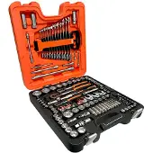 Bahco 1/4' - 3/8' -1/2' Square Drive Doppenset met Combinatie Ratelsleutelset - 137 stuks - S137
