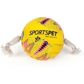 Sportspet Voetbal Met Touw