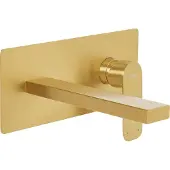 Beliani DICHATO - Wandgemonteerde mengkraan - Goud - Messing