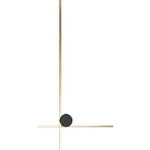 Beliani NUEVO - Wandlamp LED - Goud - Aluminium/IJzer