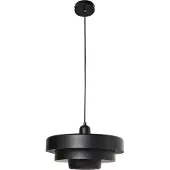 Beliani KOLGA - Hanglamp - Zwart - Metaal