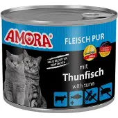 Amora Kattenvoer 6x200g - Tonijn