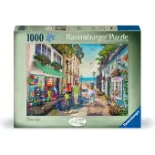 Ravensburger Seaview Lane - Flower Hill Lane - puzzel van 1000 stukjes
