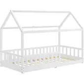 Juskys Kinderbed Marli - 90 x 200 cm - Wit