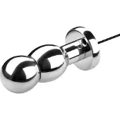 Rimba Anale dildo met bolstructuur, 10 cm