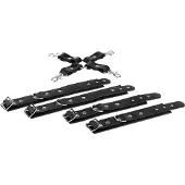 Rimba Hogtie-set met hand- en voetboeien