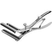 Rimba Roestvrijstalen anal speculum, 3 bladen