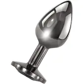 Evolved 'Black Gem Anal Plug - Small', 7,1 cm