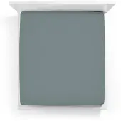 Bella Donna Jersey La Piccola Topperhoeslaken 100x210-220 cm cement-0219