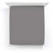 Bella Donna Jersey La Piccola Topperhoeslaken 200x210-220 cm lichtantraciet-0215