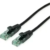 Roline RM Patchkabel Cat.6A UTP, zwart, 15 m