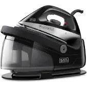 Black & Decker Stoomstation Black+Decker BXSS2200E, strijkijzer, 5 bar, keramische zool, stoomstoot