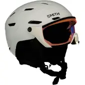 Smith Survey, ski helm met vizier, photochromic, wit