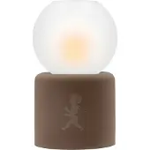 Solstickan Design Globe theelichthouder Ø9,5x17 cm Bruin