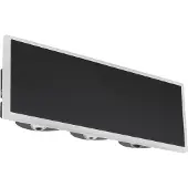 Globo Lighting LED-wandlamp Saidy, zwart, Woon-/ Eetkamer, metaal, Modern, LED wandlamp