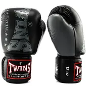 Twins special - bokshandschoenen - BGVL8 - Zwart/Grijs - 16oz