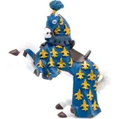 Papo Blauw Prins Philip Paard - H: 8 cm - - OneSize - Speelgoeddieren