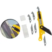 Vallejo Klustang - T06012 Plastic Cutter Scriber Tool - 5 Spare Blades Gereedschap