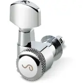 Schaller M6 Pin Locking 6L Chrome - Stemmechaniek voor gitaar