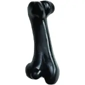 Flamingo Honden speelgoedbot Gladiator rubber zwart 22 cm 502092 online kopen