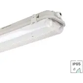 Lybardo LED Armatuur Waterdicht IP65 60 cm dubbel, opbouw