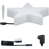 Paulmann Plug & Shine Set LED-lichtobject Star IP67 3000K 2,8W Wit
