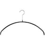 Mawa Kledinghanger voor bovenkleding, zwart antislip