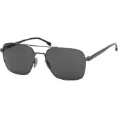 HUGO BOSS Zonnebril BOSS 1045/S/IT 58/17/145 Donker ruthenium zwart Metalen monturen MAN BOSS 1045/S/IT