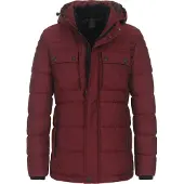 Casa Moda Regular Fit Buitenjas rood, Effen