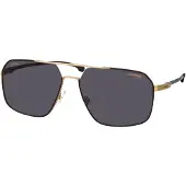 Carrera Zonnebril - - CARDUC 038/S - Aviator - Goud/zwarte metaal - Glas 61 mm