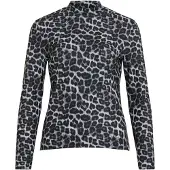Vila Shirt 'VILEOA' grijs / antraciet / lichtgrijs