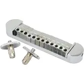 Duesenberg 12-String Bridge Chrom, M4, Abst. 73,5mm - Gitaaronderdeel