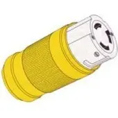 Marinco Female Connector 50a 125v Geel