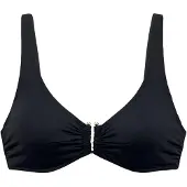 LASCANA Beugelbikinitop Italy met goudkleurige accessoire | Maat 38