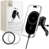 Tech-Protect Sano MagSafe Ventilatierooster Autohouder En Oplader