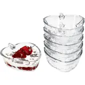 MamboCat Set van 6 Aardbeienbakjes van glas - TT11182