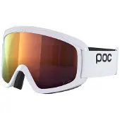 POC Skibril Unisex Opsin Wide Fit Hydrogen White/Partly Sunny Orange