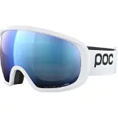POC Skibril Unisex Fovea Wide Fit Hydrogen White/Partly Sunny Blue