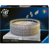 Ravensburger Iconics 3D Puzzel - Colosseum Rome with Light (291 stukjes)