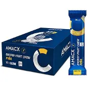 Amacx Doos Met Fruitkauw-energieritten Ananas 38g 12 Eenheden