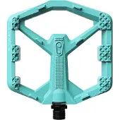 Crankbrothers - Stamp 0 Plattform-Pedal - Platformpedalen L, turkoois