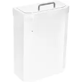 Mediclinics Hygiënebak 10 liter gesloten wit