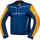 IXS TS-Pro ST+ Waterdichte Blauw Oranje Textiele Motorjas Maat 2XL