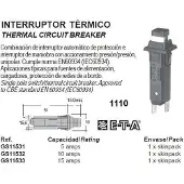 E-t-a Automatic Switch Goud 5A